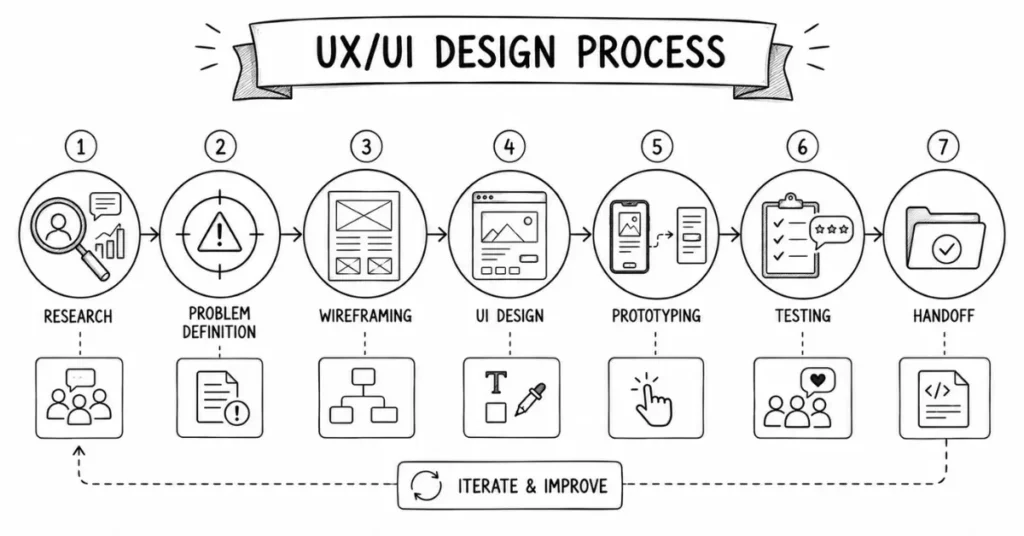 ux/ui design workflow