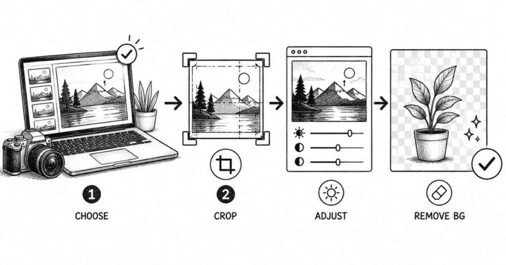 image editing basics for designers
