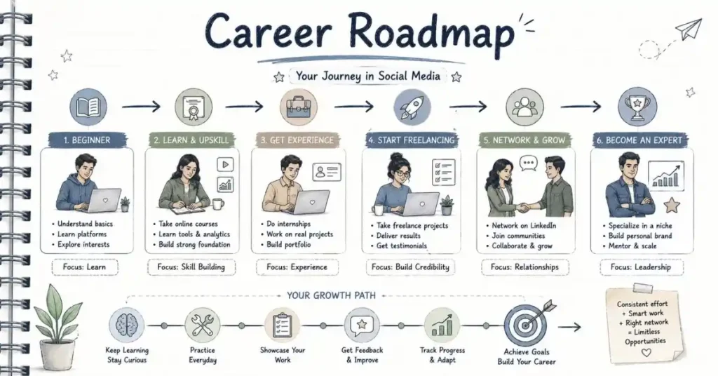 Career Roadmap for Social Media