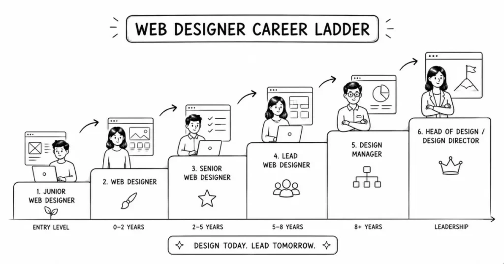 web designer salary and career growth