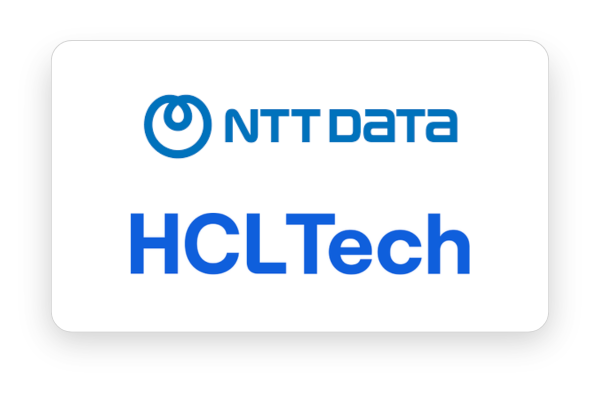 NTT Data and HCL Tech Walk-in Drives flm pro - network