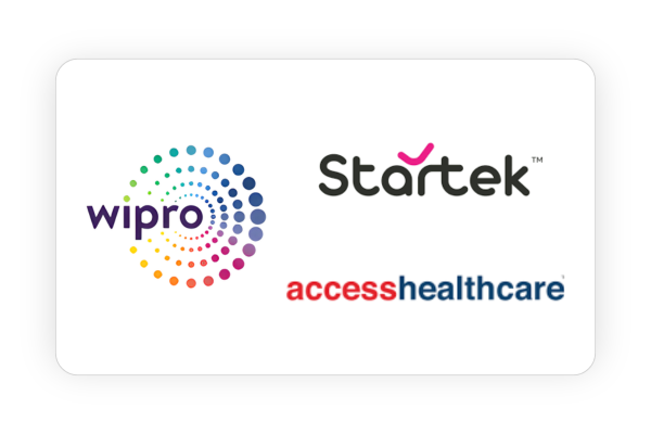 Wipro, Access healthcare, and Startek are hiring walk-in drives