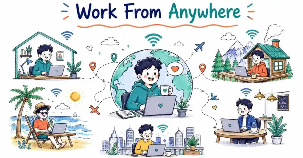 Remote Customer Success Jobs illustration. | FLM | FrontlinesEduTech