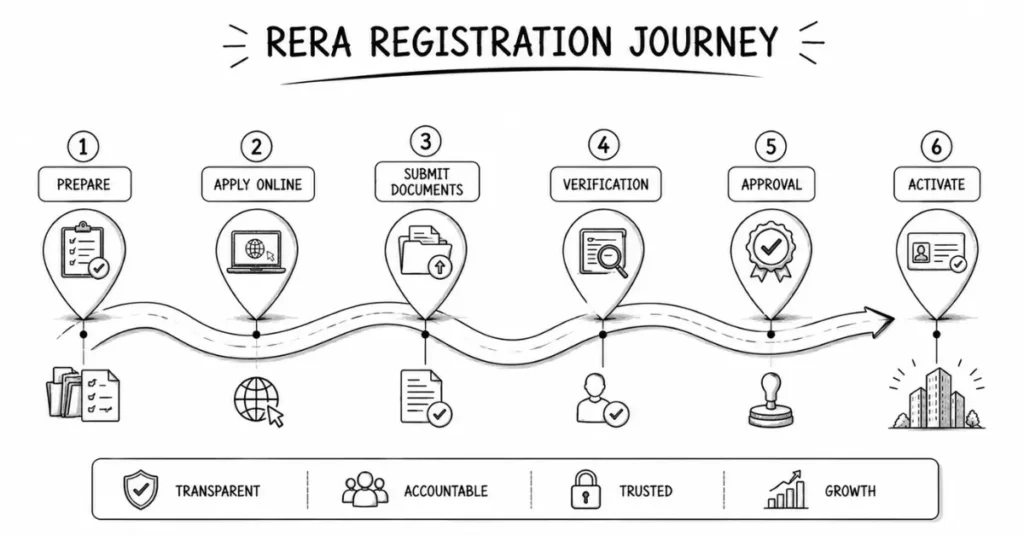 RERA registration process timeline | flm | frontlines edutech