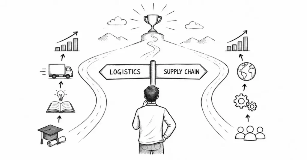 logistics or supply chain career choice | flm | frontlines edutech