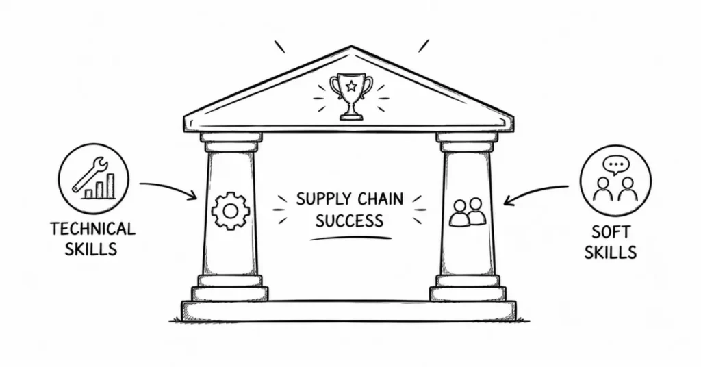 technical and soft supply chain skills