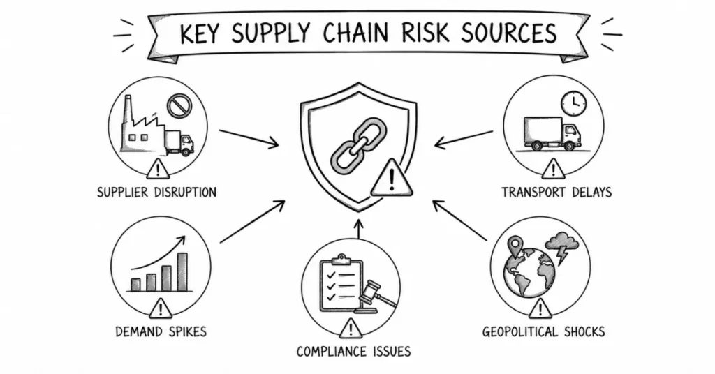 supply chain risks | flm | frontlines edutech