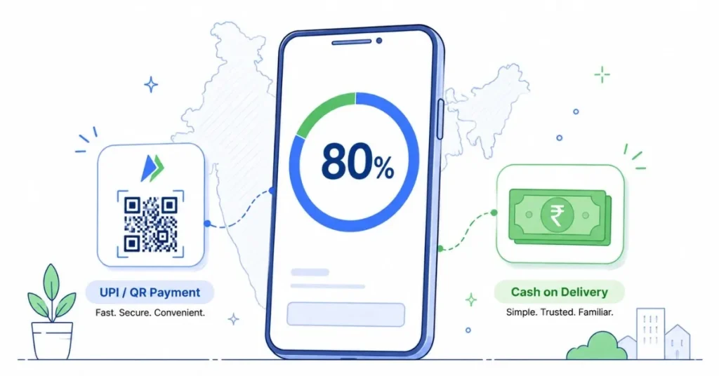 80 percent Indian e-commerce happens on smartphones with UPI payments | FLM | FrontlinesEduTech