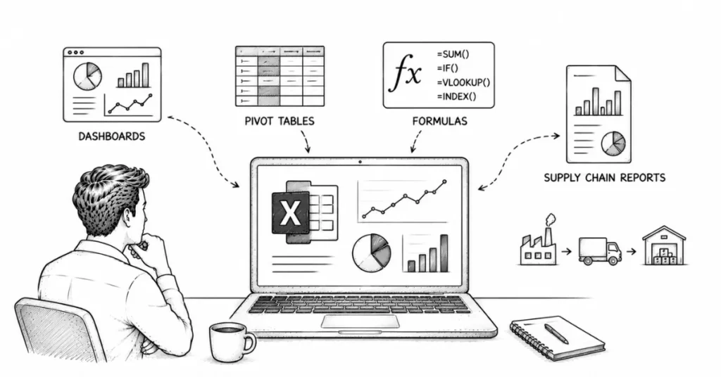 advanced Excel for supply chain