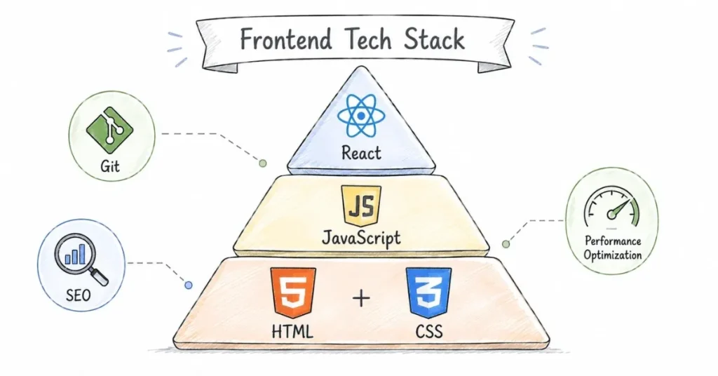 Frontend technologies used in e-commerce development careers | FLM | FrontlinesEduTech