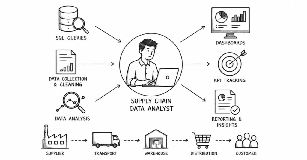 supply chain data analyst | flm | frontlines edutech