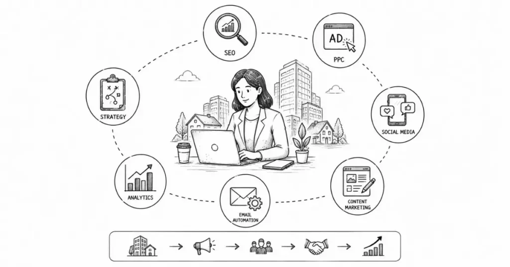 real estate marketing skills | flm | frontlines edutech