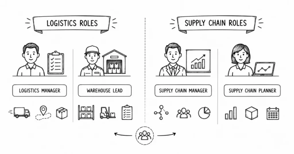 logistics and supply chain roles | flm | frontlines edutech