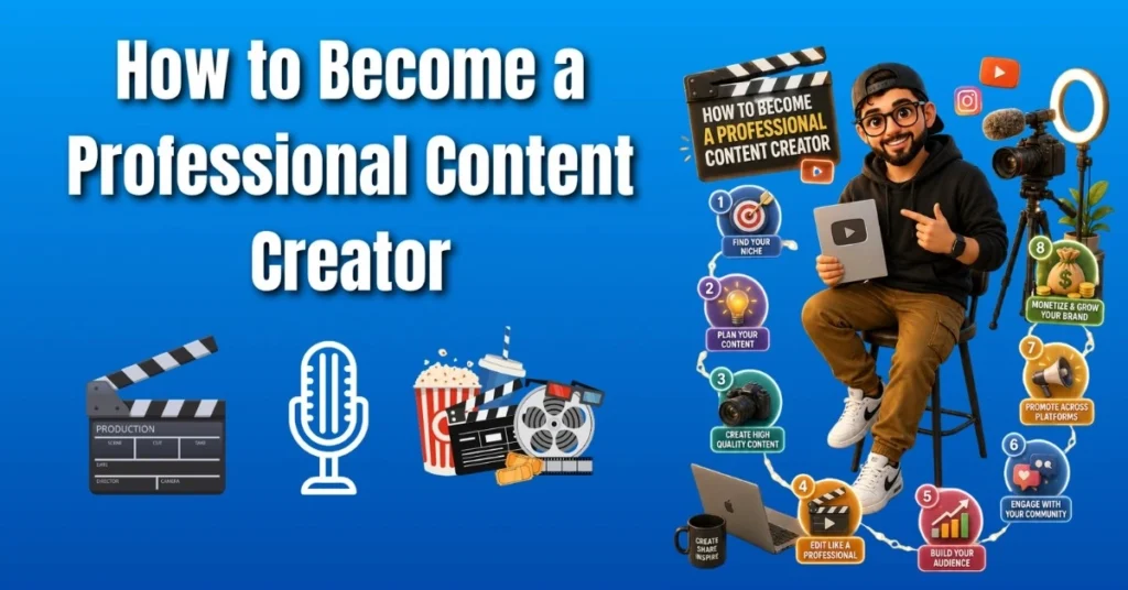 How to Become a Professional Content Creator| FLM | FrontlinesEduTech