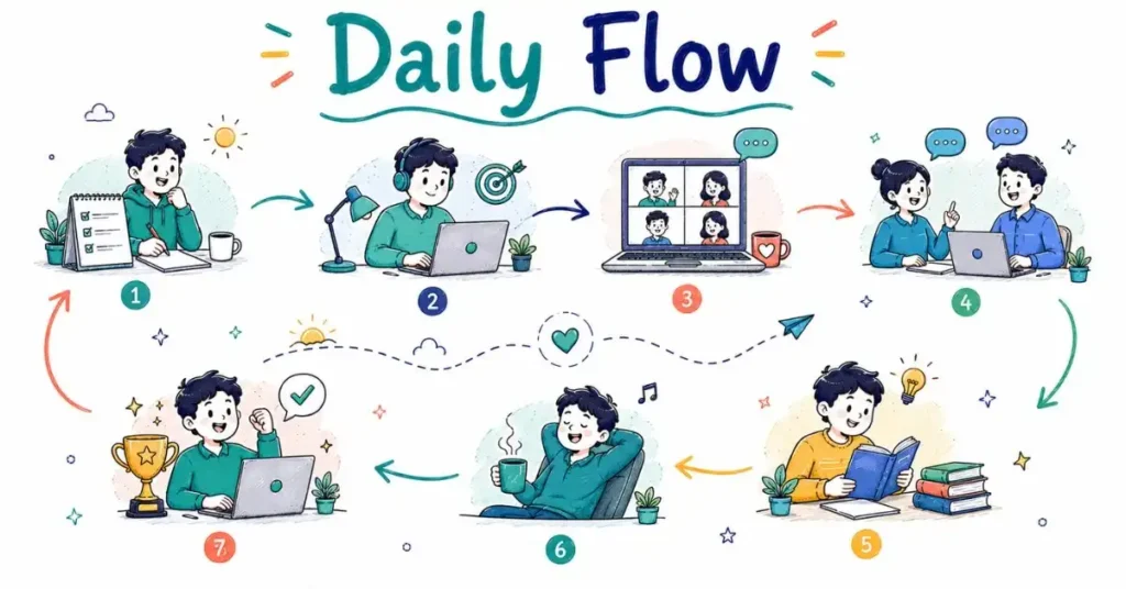 Remote Customer Success Jobs daily workflow. | FLM | FrontlinesEduTech