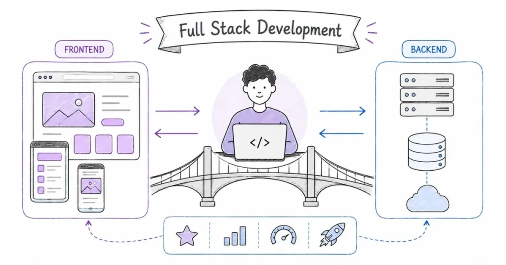 Full stack developer handling frontend and backend systems | FLM | FrontlinesEduTech