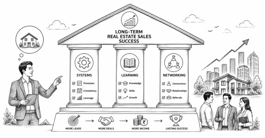 long-term real estate career success