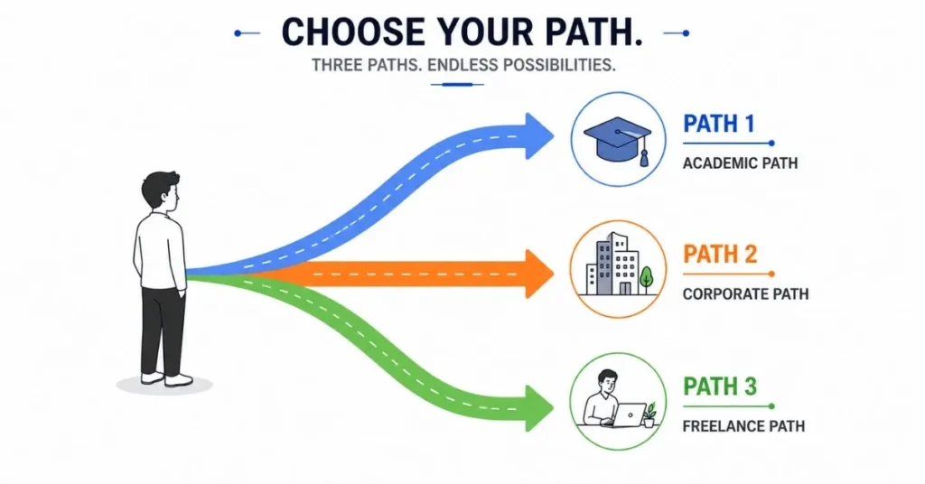 Three e-commerce career paths: fresh graduate career switch entrepreneur | FLM | FrontlinesEduTech