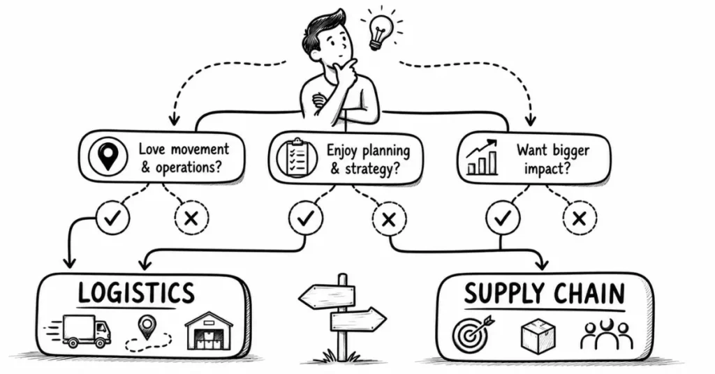 choose logistics or supply chain | flm | frontlines edutech