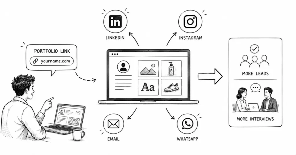 portfolio as lead generation tool