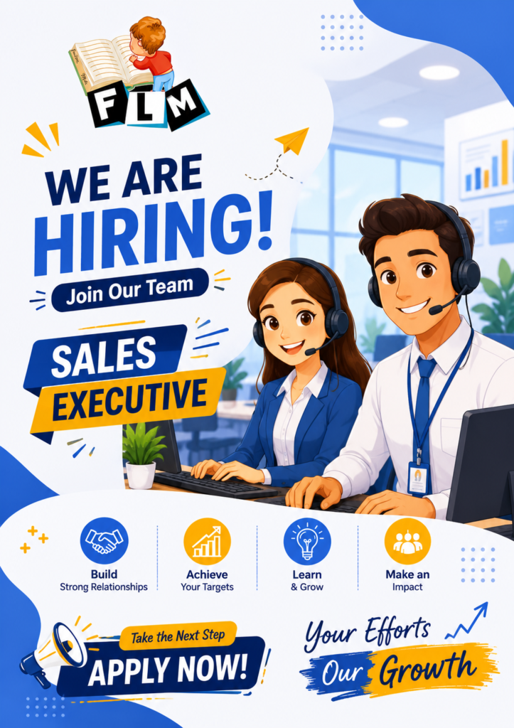 Frontlines EduTech is hiring for Sales Executive