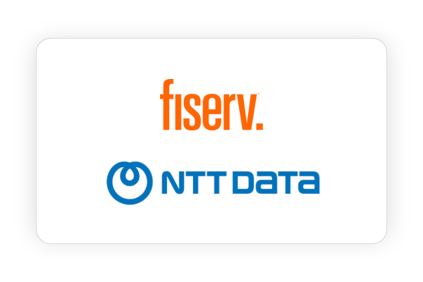 NTT Data and Fiserv