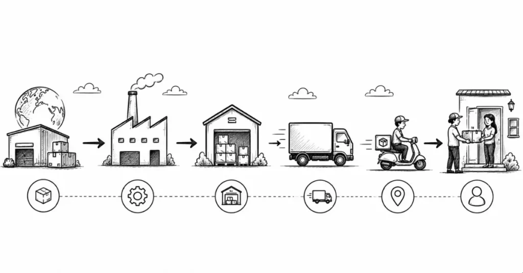 supply chain management basics | FLM | Frontlines Edu Tech
