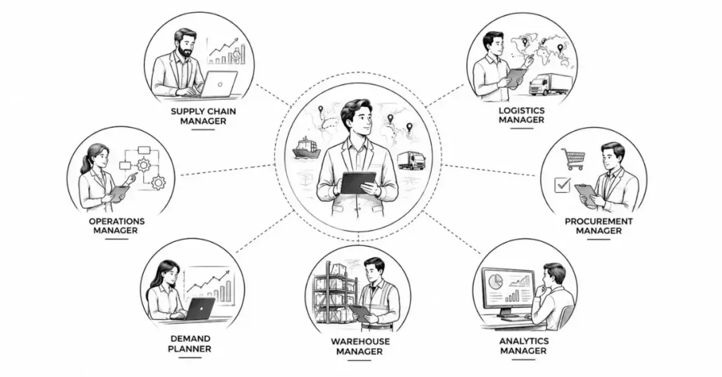mid level supply chain roles