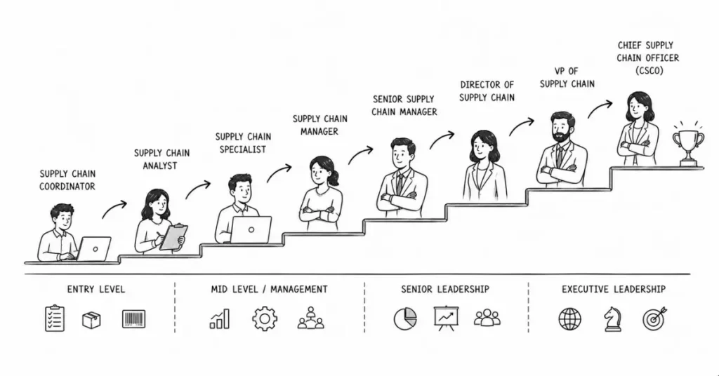 supply chain career progression