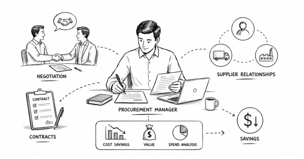 procurement manager role