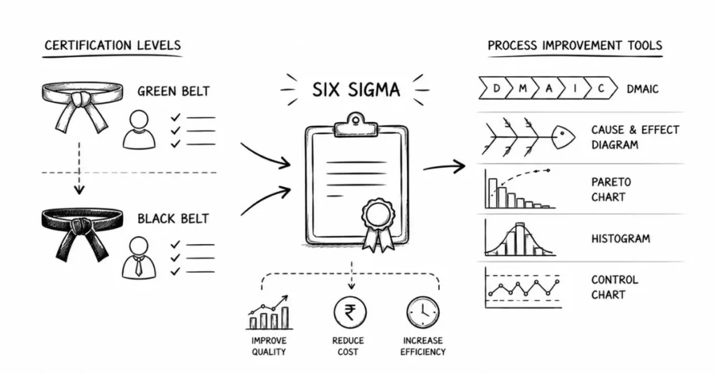 Six Sigma certifications