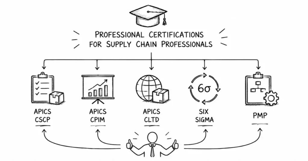 supply chain certifications | flm | frontlines edutech
