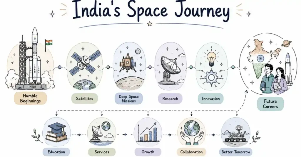 Space Technology journey. | FLM | FrontlinesEduTech