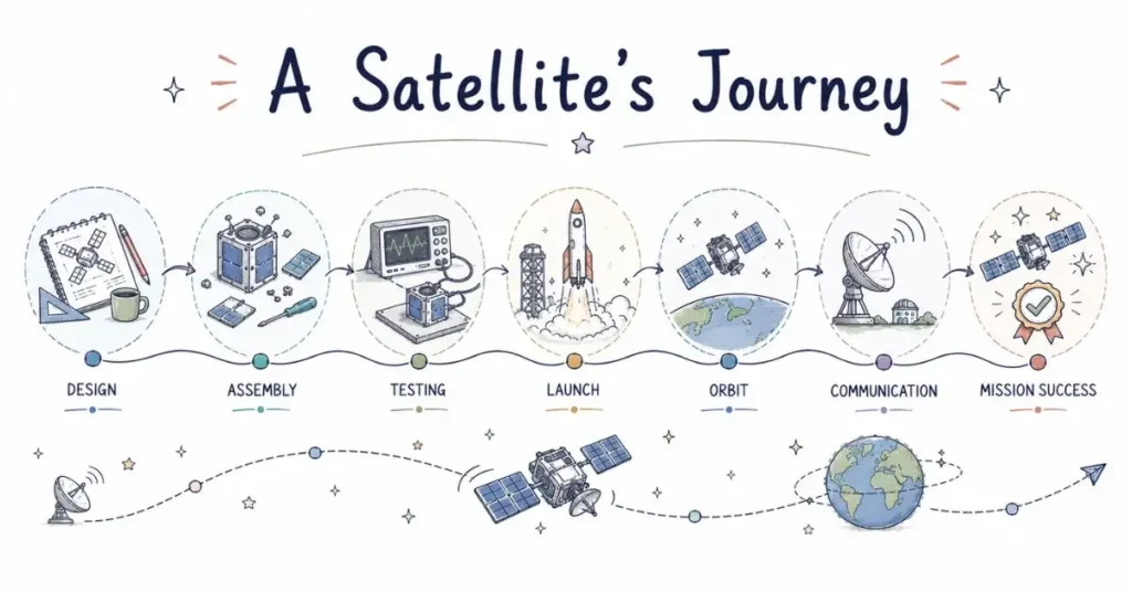 Satellite Engineer roadmap. | FLM | FrontlinesEduTech