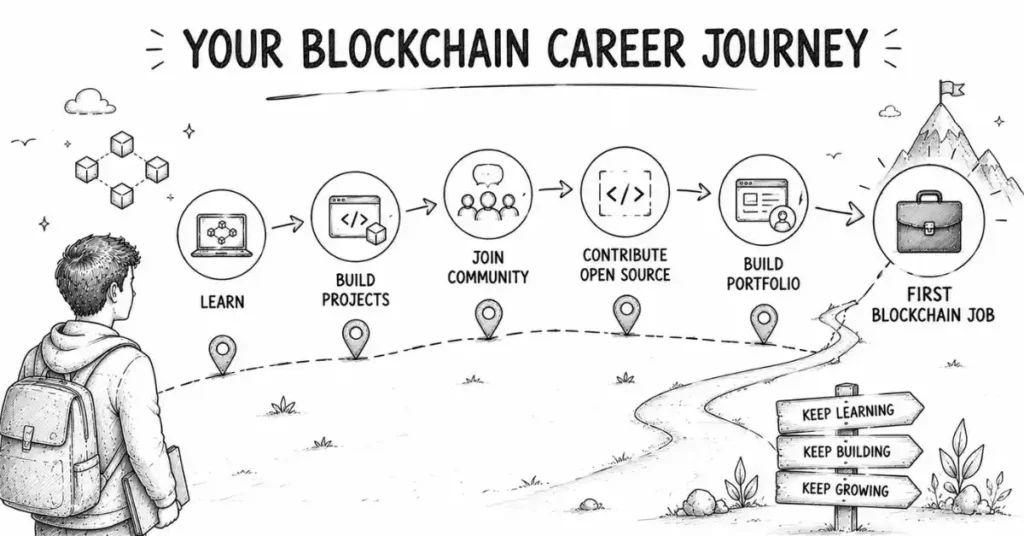 start blockchain career India | FLM | FRONTLINES EDUTECH