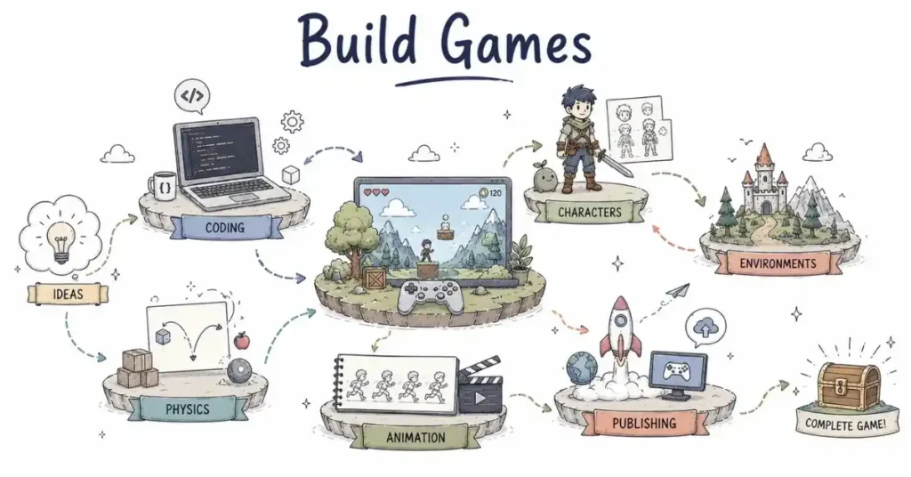 Game Developer Career roadmap. | FLM | FrontlinesEduTech