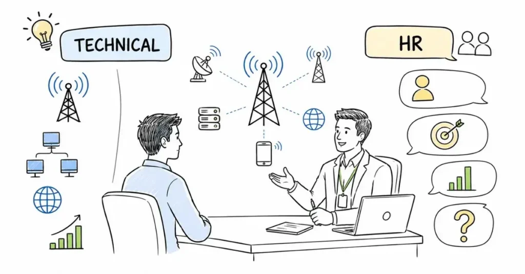 telecom interview questions India | flm | frontlines edutech