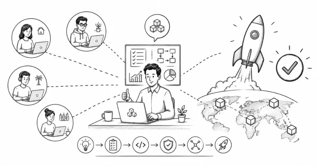 future of blockchain project management | flm | frontlines edutech