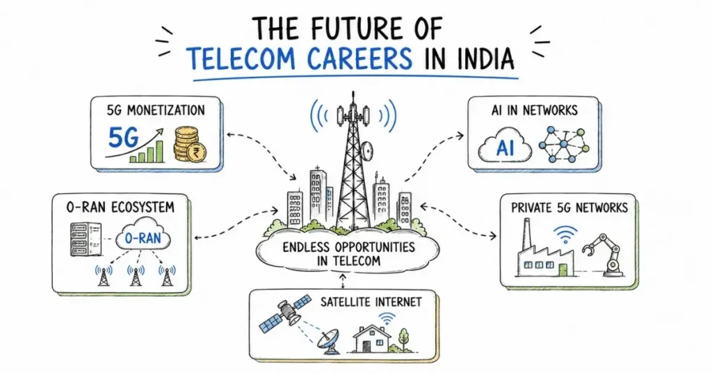 future of telecom jobs India | flm | frontlines edutech