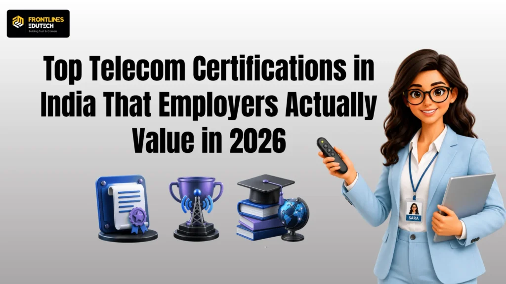 Top Telecom Certifications in India That Employers Actually Value | flm | frontlines edutech