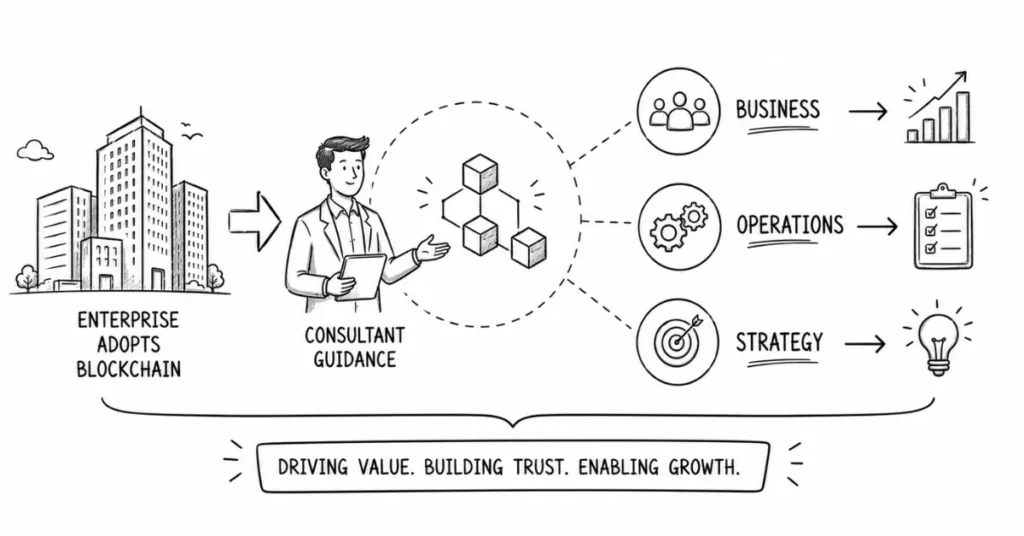 future of blockchain consulting | flm | frontlines edutech