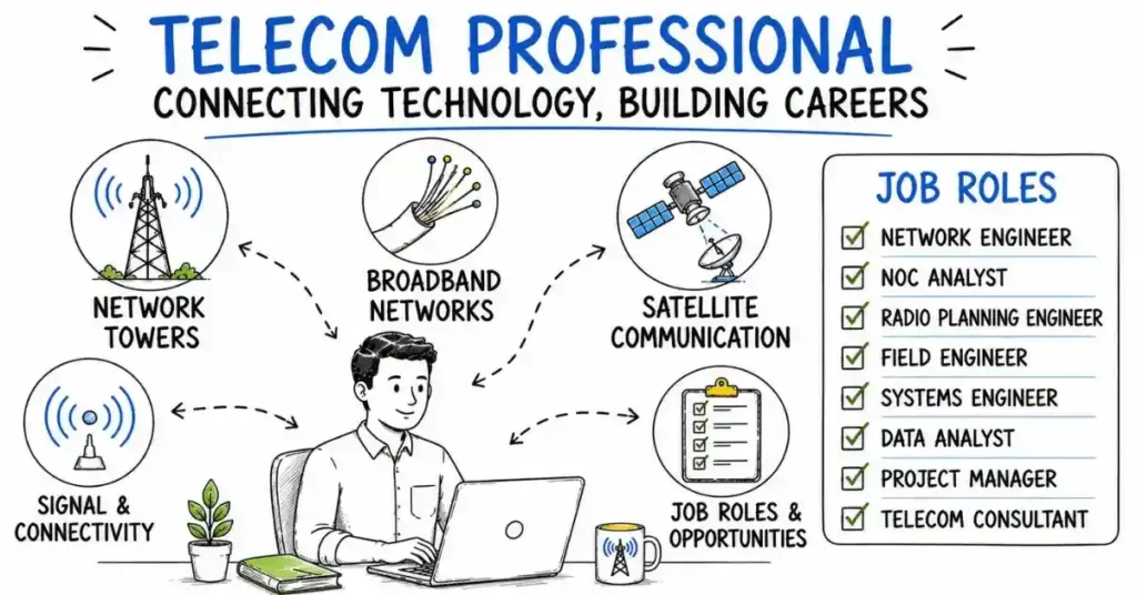 telecom career overview India | flm | frontlines edutech