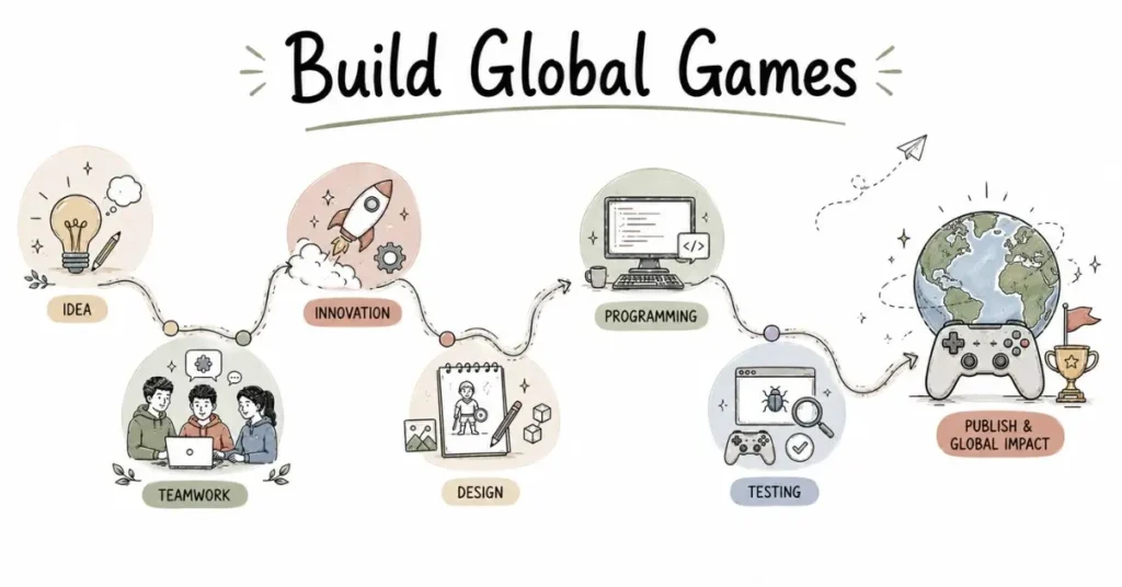 Global game studios. | FLM | FrontlinesEduTech