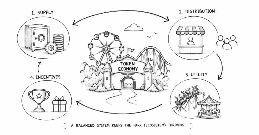 what is tokenomics | flm | frontlines edutech