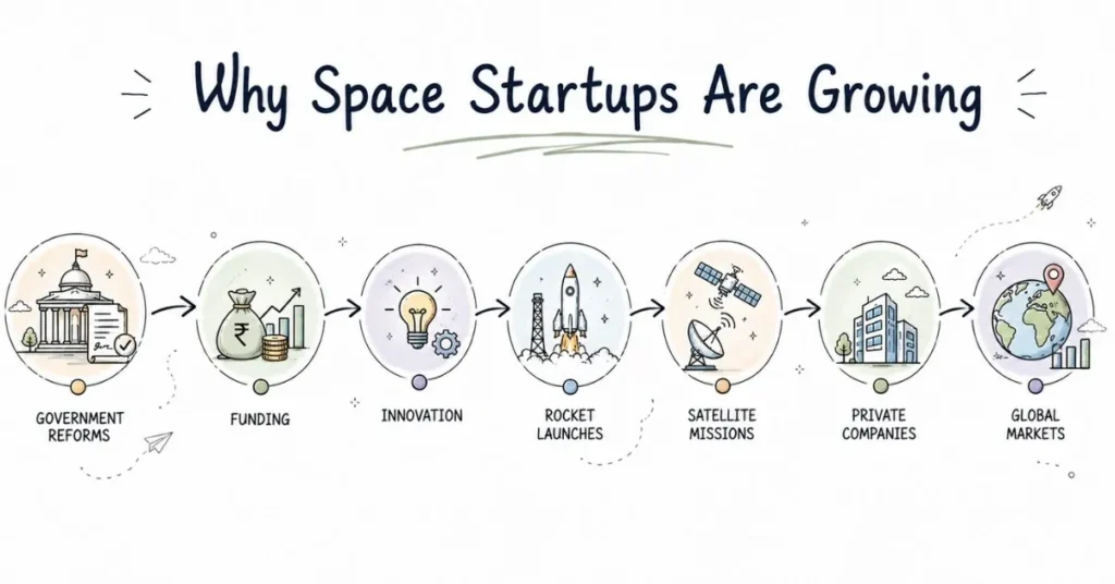 Space startup growth roadmap. | FLM | FrontlinesEduTech