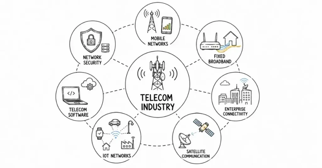 telecom industry sectors | flm | frontlines edutech