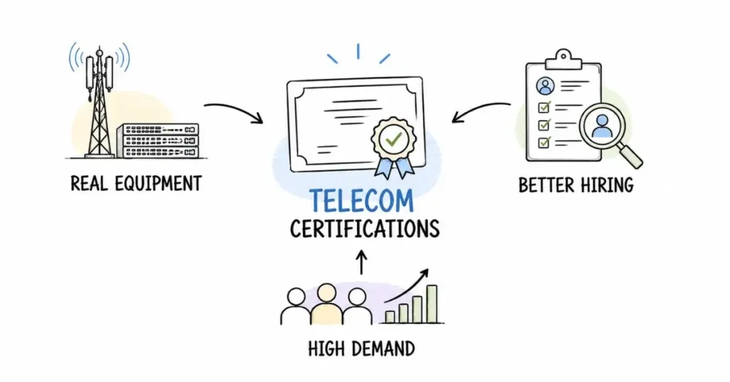 why telecom certifications matter | flm | frontlines | edutech