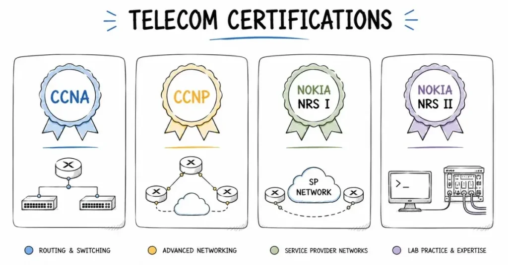 telecom certification overview | flm | frontlines edutech