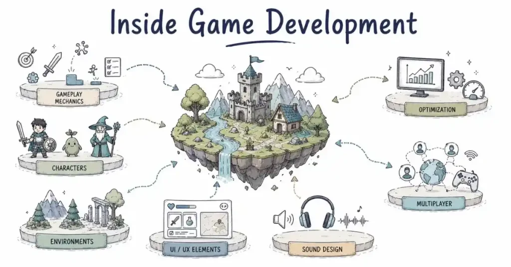 Game Developer Career workflow. | FLM | FrontlinesEduTech