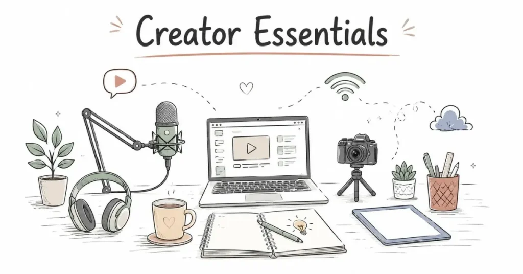 Streaming setup essentials. | FLM | FrontlinesEduTech